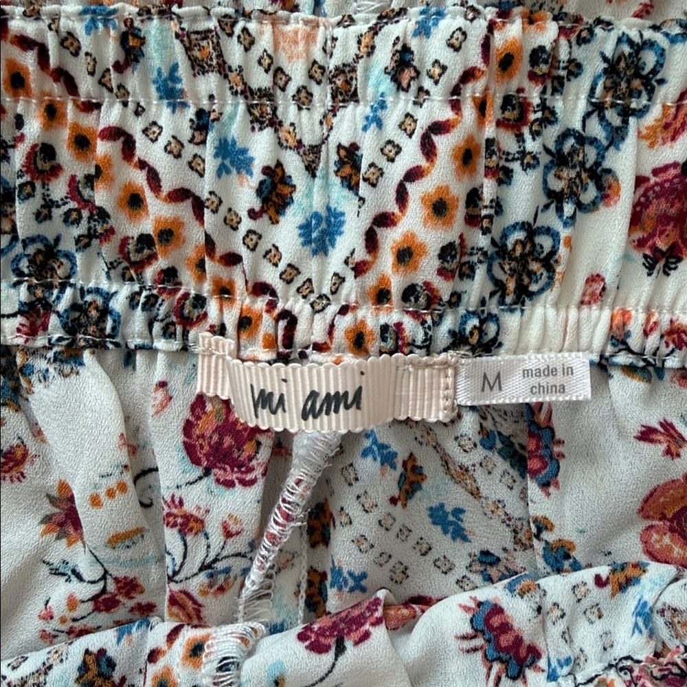 Mi Ami  Multicolor Floral Pants - Picture 2 of 4